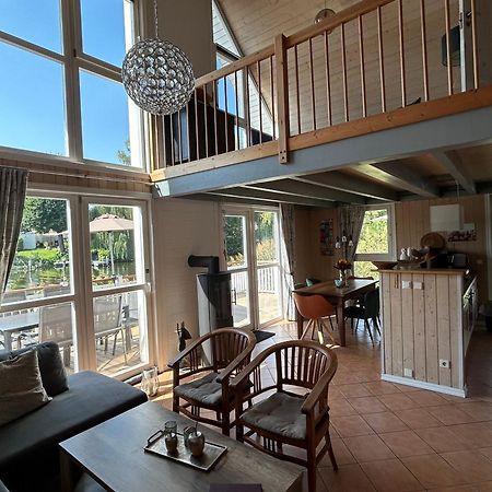 Ferienhaus Mit Wasserterrasse - Mit Sauna Und Kamin - Inklusive Nebenkosten Wendisch Rietz Luaran gambar