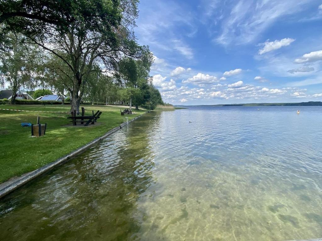 Ferienhaus Mit Wasserterrasse - Mit Sauna Und Kamin - Inklusive Nebenkosten Wendisch Rietz Luaran gambar