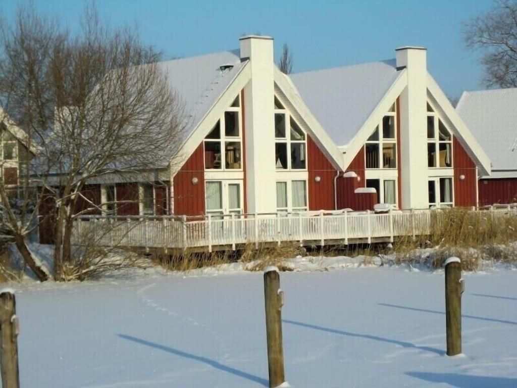 Ferienhaus Mit Wasserterrasse - Mit Sauna Und Kamin - Inklusive Nebenkosten Wendisch Rietz Luaran gambar
